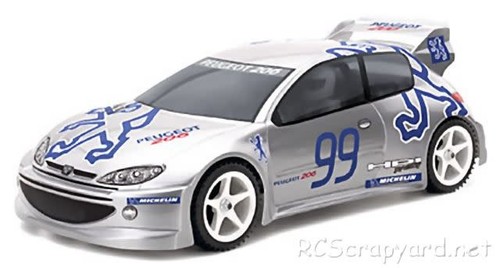 Vintage hpi peugeot 206 - 206, wrc