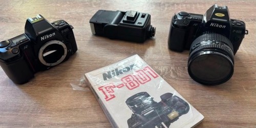 Nikon 801 avec nikkor - nikon,