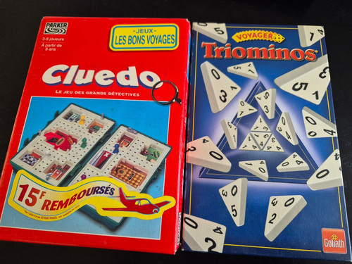 Jeux voyage cluedo parker - cluedo,