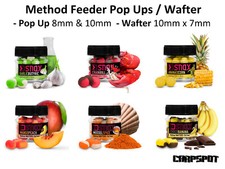 Méthode Feeder Pop Ups & Wafter 8, 10, 7x10, 12 & 16mm Hookbaits Delphin D Snax