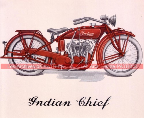 Indian 1200 chief 1948 - 1200, fiche