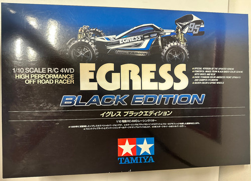Tamiya kit egress black - rc,
