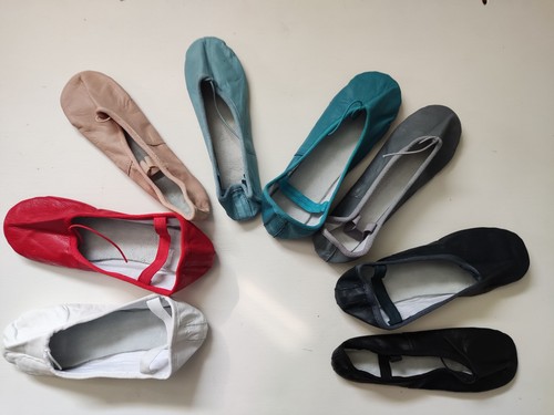 Demi pointes cuir neuves - demi-pointes,