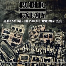 Public Enemy Black Sky Over the Projects: Apartment 2025 (CD) Album (Jewel Case)