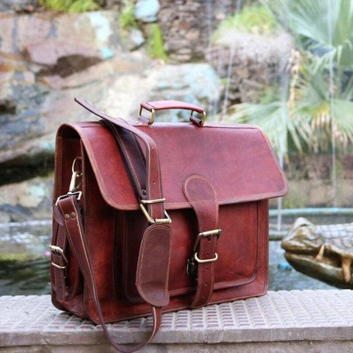 Homme cuir vintage ordinateur - homme,