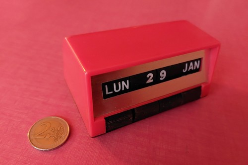 Calendrier perpetuel orange - perpetuel,