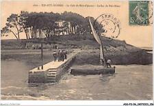 ADDP11-56-1024 - ILE-aux-MOINES - la cale du bois d'amour - le bac de port-