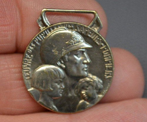 Médaille ancienne oeuvre des - oeuvre,