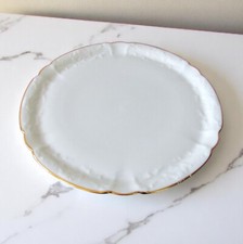 Limoges Lafarge. Seed Model Porcelain Round Pie Dish