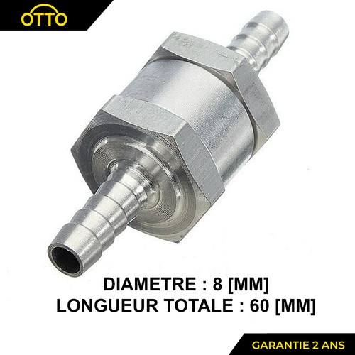 Clapet anti retour mm - anti-retour, 8