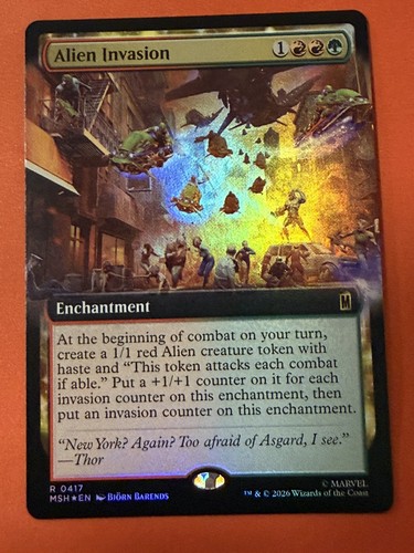 Mtg marvel alien invasion - mtg,