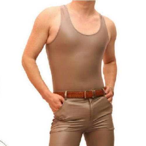 Hommes élasthanne latex body - Élasthanne,