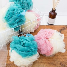 3 pcs Douche Boule Maille