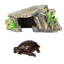  Leopard Gecko Supplies Accessoires Pour Reptiles Décor De Grotte D'aquarium