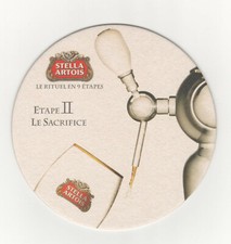SOUS BOCK STELLA ARTOIS "LE RITUEL EN 9 ÉTAPES" - ÉTAPE II - LE SACRIFICE