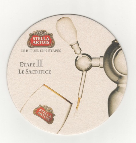 Sous bock stella artois le - bock,