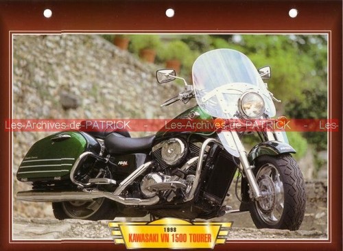 Kawasaki 1500 tourer vn1500 - kawasaki,