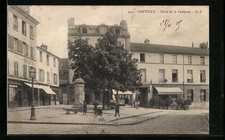 Old postcard Gentilly, Place de la Fontaine 1905 