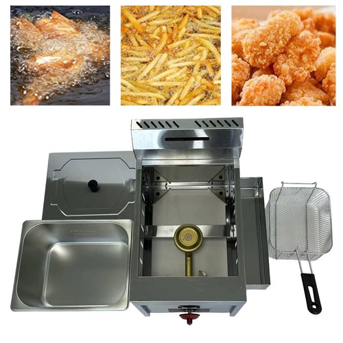Friteuse gaz commerciale - friteuse,
