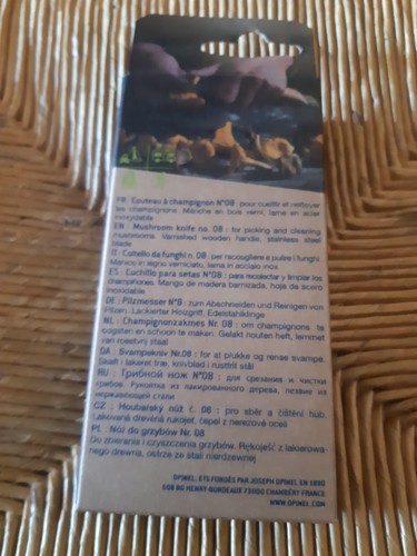 Opinel pour champignons - opinel,