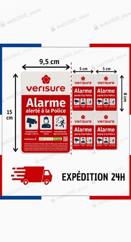 Autocollants complet alarme - complet,