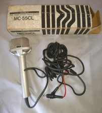 ANCIEN MICRO Optonica MC-55CL Vintage Stereo Microphone Rare avec ca boite