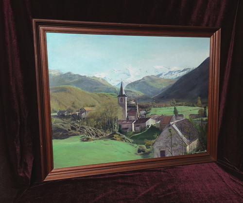 Tableau ancien peinture - tableau, huile