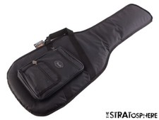 Fender Deluxe Padded Strat/Tele GIG BAG Guitar Parts Black ROUND BOTTOM