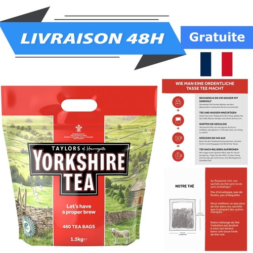 Yorkshire tea thé noir - tea,