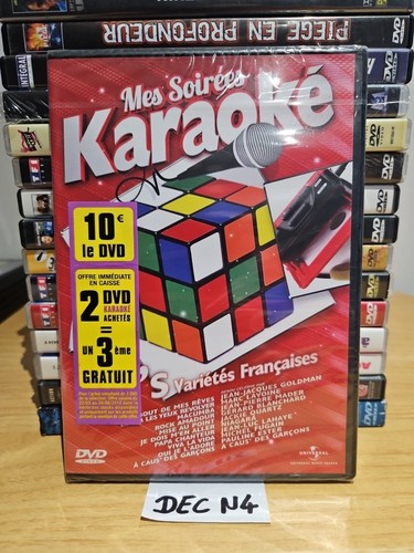 Dvd mes soirées karaoké - dvd,