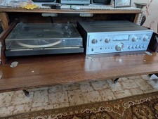 THOMSON PA 3504 T PRE AMP + 33/45 RPM TURNTABLE 