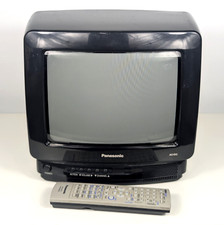 Vintage Panasonic CT-9R20T 9" Color TV CT-9R20T Gaming Television w Remote