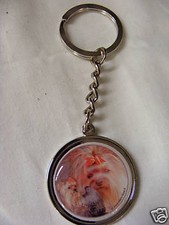 Porte-clés en métal - chien YORKSHIRE