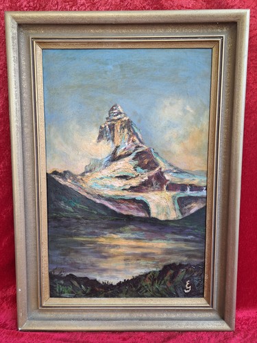 Beau ancien tableau - tableau, peint
