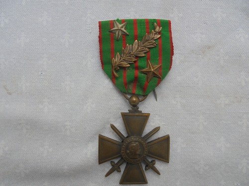 Medaille croix guerre de - de,
