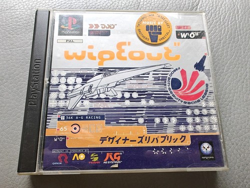 Wipeout playstation ps1 psone - wipeout,