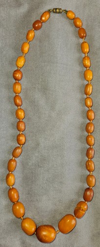 Collier art deco - collier, ambre