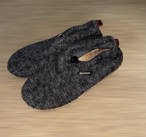 Giesswein slipper womens gray - giesswein,
