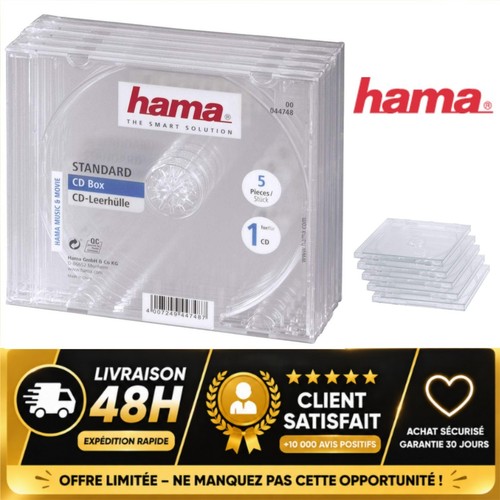 Hama boîtier dvd - hama,
