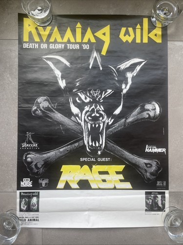 Running wild affiche originale - running,