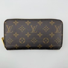 Louis Vuitton Zippy Wallet Monogram Coquelicot Round Zipper