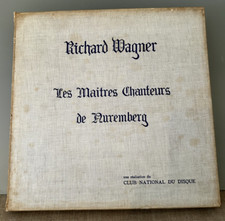 Boitier disque vinyle 33 tours Richard Wagner 6 DIsques