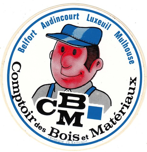 Autocollant comptoir des bois - comptoir,