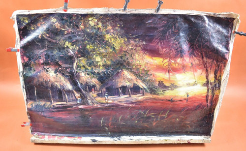 Peinture huile sur toile
