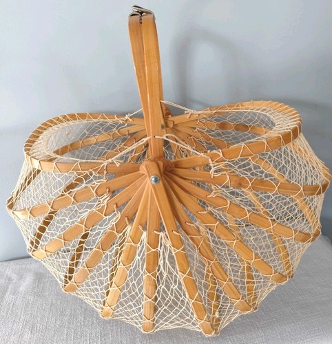 Panier sac bambou - bambou, vintage