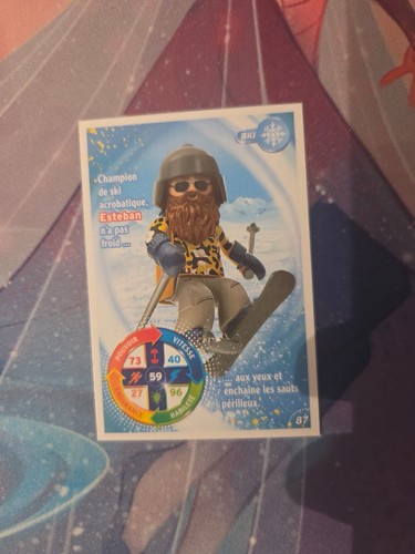 Playmobil carte ski esteban - playmobil,