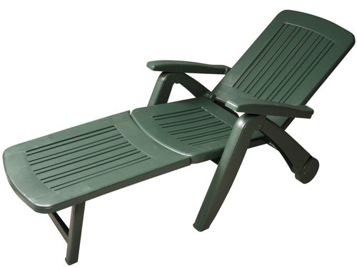 Chaise longue résine cancun - longue,