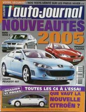 Nouveautés 2005 - L'auto