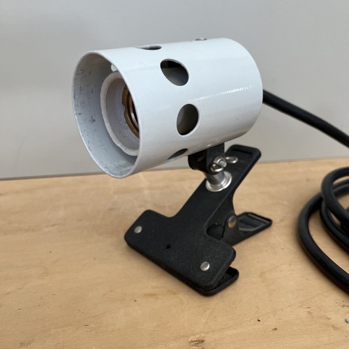 Ancienne petite lampe pince - petite,