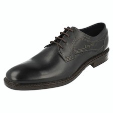 Hommes Bugatti Ex Display Lacet Leather Chaussures BENE / U9008-1 Euro 41
